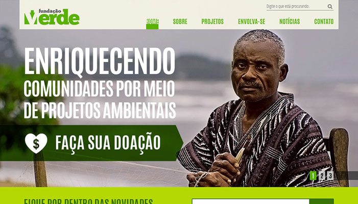 Site Fundação Verde